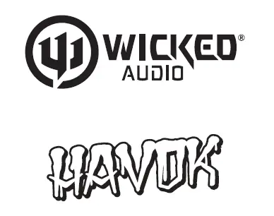Wicked Audio HAVOK Wired Earbuds