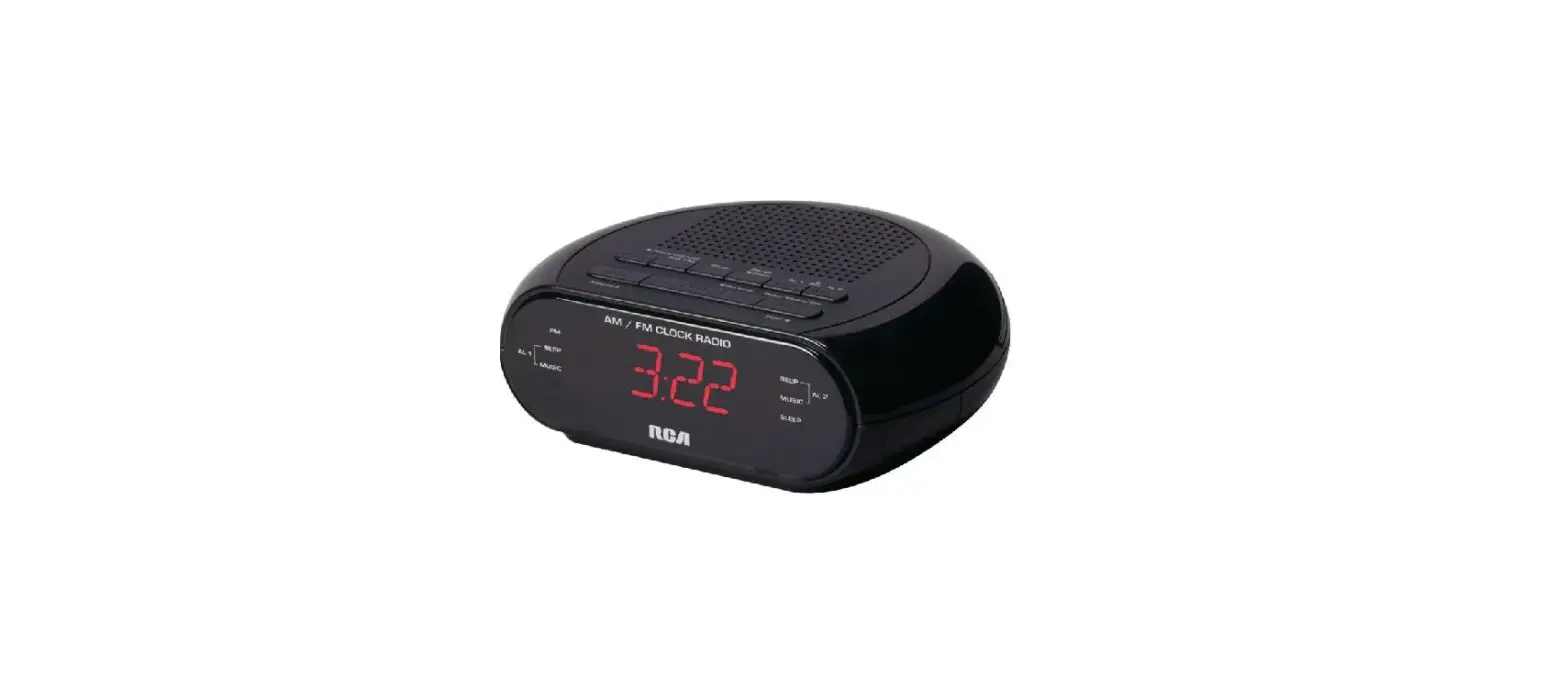Rca Rc205 Dual Wake Alarm Clock Radio User Manual