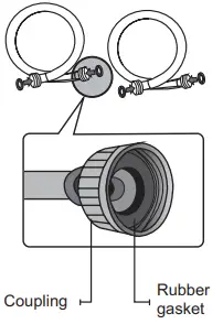 Midea MA500W210 Series 21kg Top Loader Washing Machine - Installation