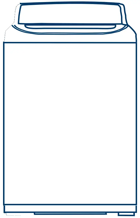 Midea MA500W210 Series 21kg Top Loader Washing Machine - Symbols 71