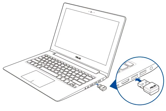 ASUS AX55 Nano Dual Band USB Wifi Adapter - ASUS AX55 Nano Dual Band USB Wifi Adapter
