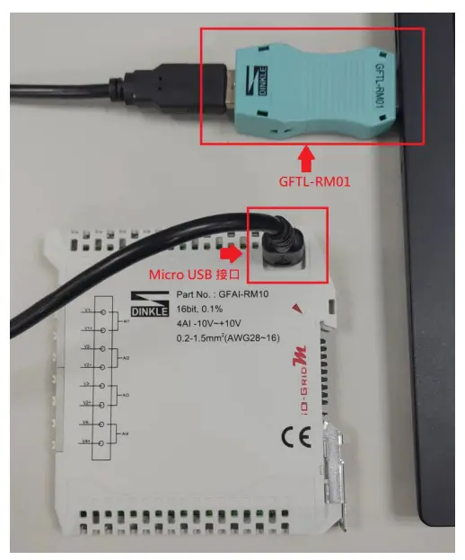 DAUDIN iO-GRID M USB Converter - software 1