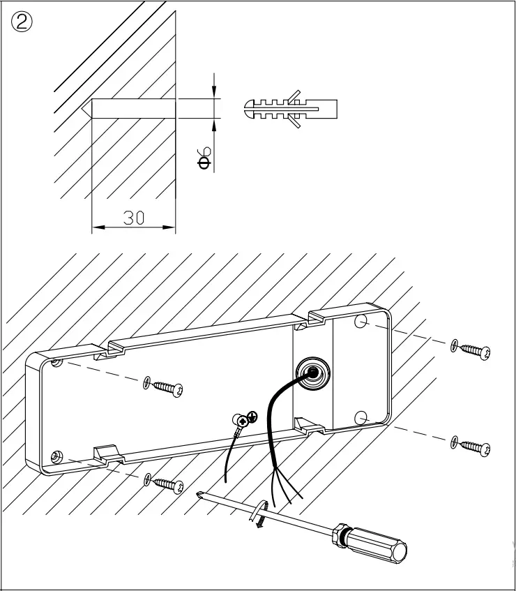 HALCYON EX253 6W Exterior Wall Light - FIGURE 2