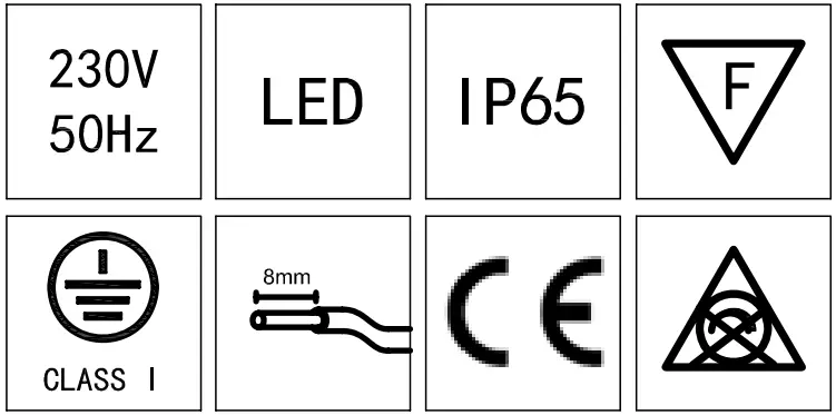 HALCYON EX253 6W Exterior Wall Light - ICON