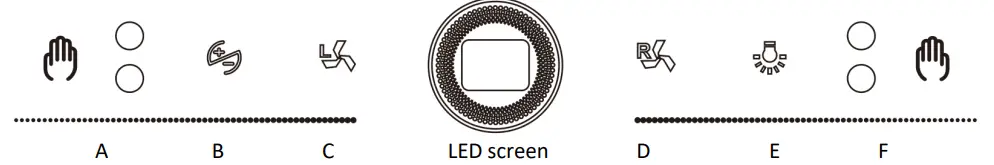 Touch control ( LCH-OCEAN-90BL)