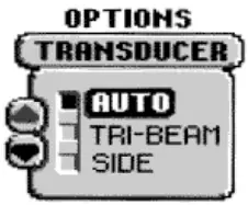 HUMMINBIRD 400tx TRI BEAM Fish Finder - Screen35