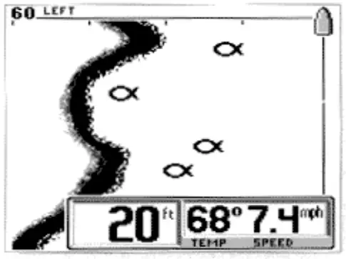HUMMINBIRD 400tx TRI BEAM Fish Finder - Screen44