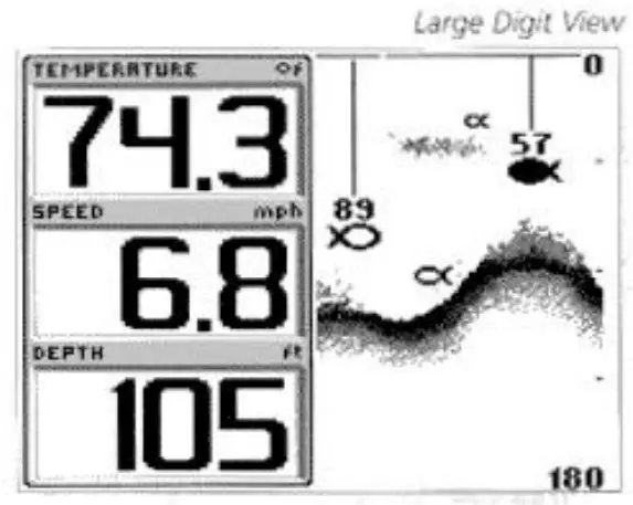 HUMMINBIRD 400tx TRI BEAM Fish Finder - Screen6