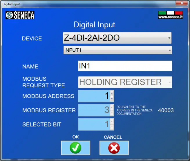 SENECA Z-LINK2-LO - Programming mode 11