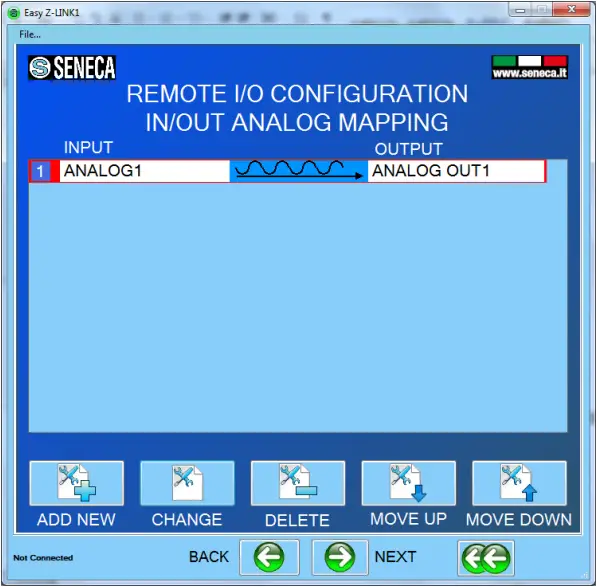 SENECA Z-LINK2-LO - Programming mode 18