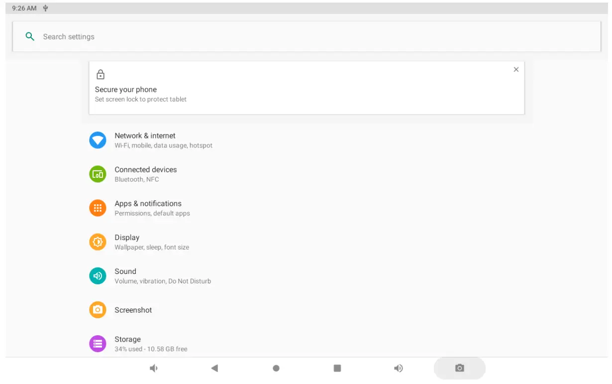 Powering on the product