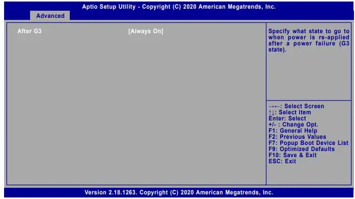 DFI AL253 4 Inch SBC Industrial Motherboard User Manual - ACPI Configuration