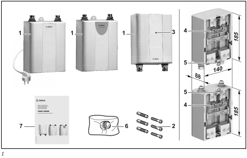 BOSCH-TR4000-TR4000R-DHW-Cylinder-fig-1