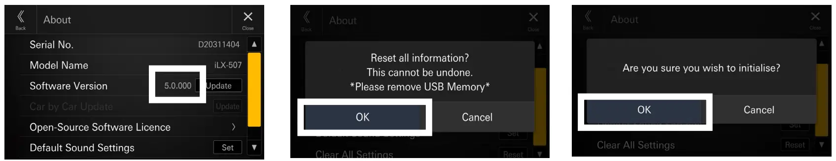 Copy The Update Files To The Head Unit