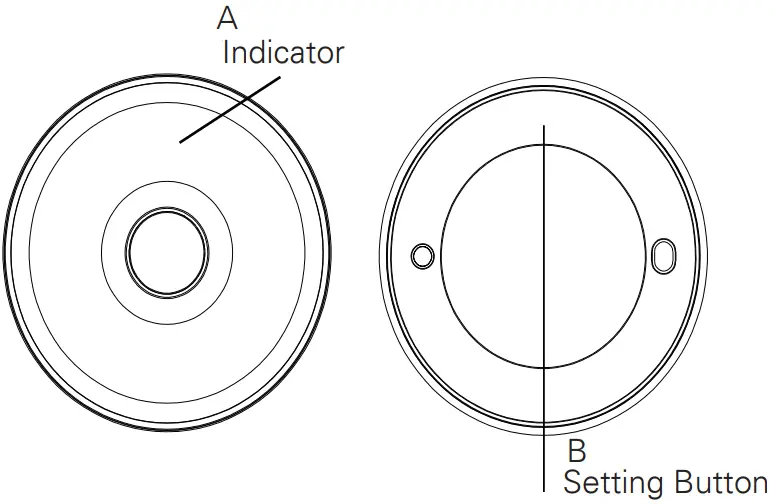 namron 3222264 Zigbee Motion Sensor - Indicator