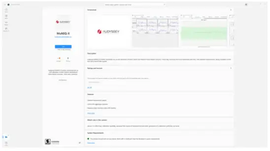AUDYSSEY MultEQ-X PC Application-FIG-1