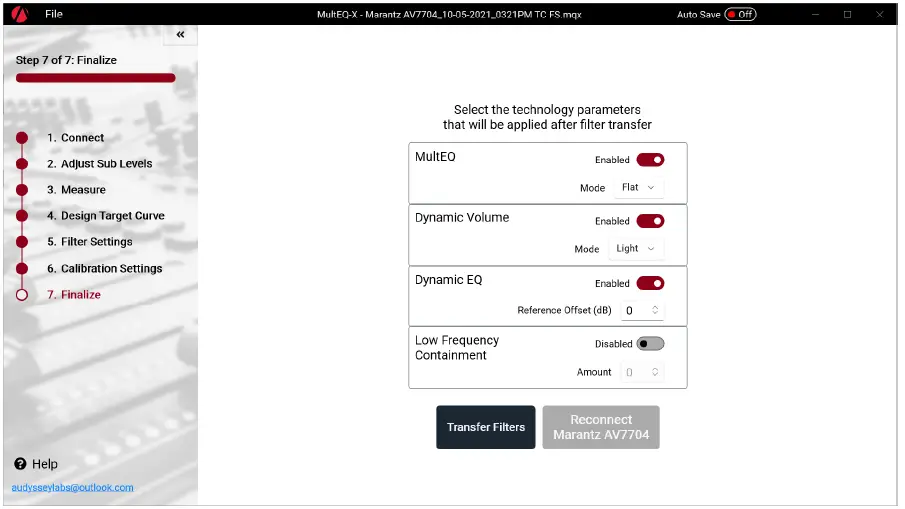 AUDYSSEY MultEQ-X PC Application-FIG-22