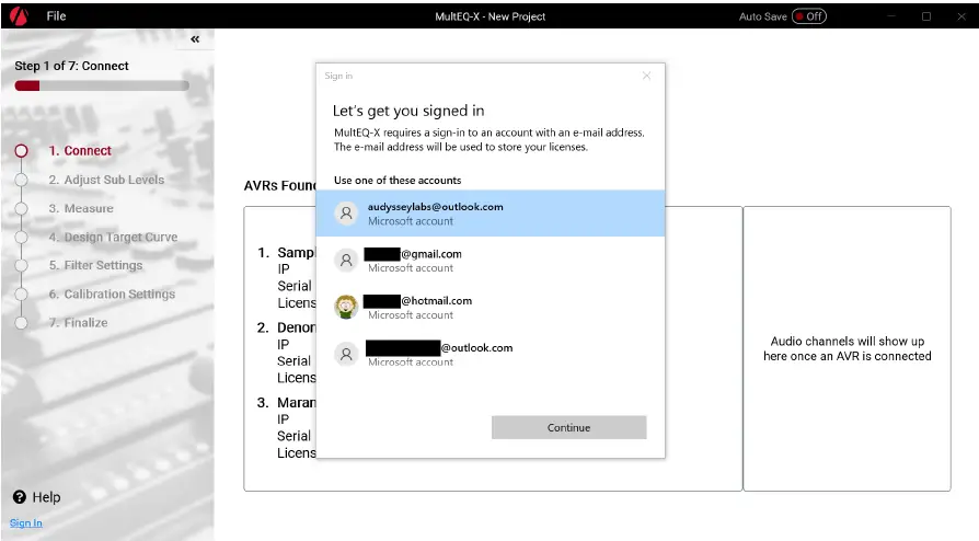 AUDYSSEY MultEQ-X PC Application-FIG-3