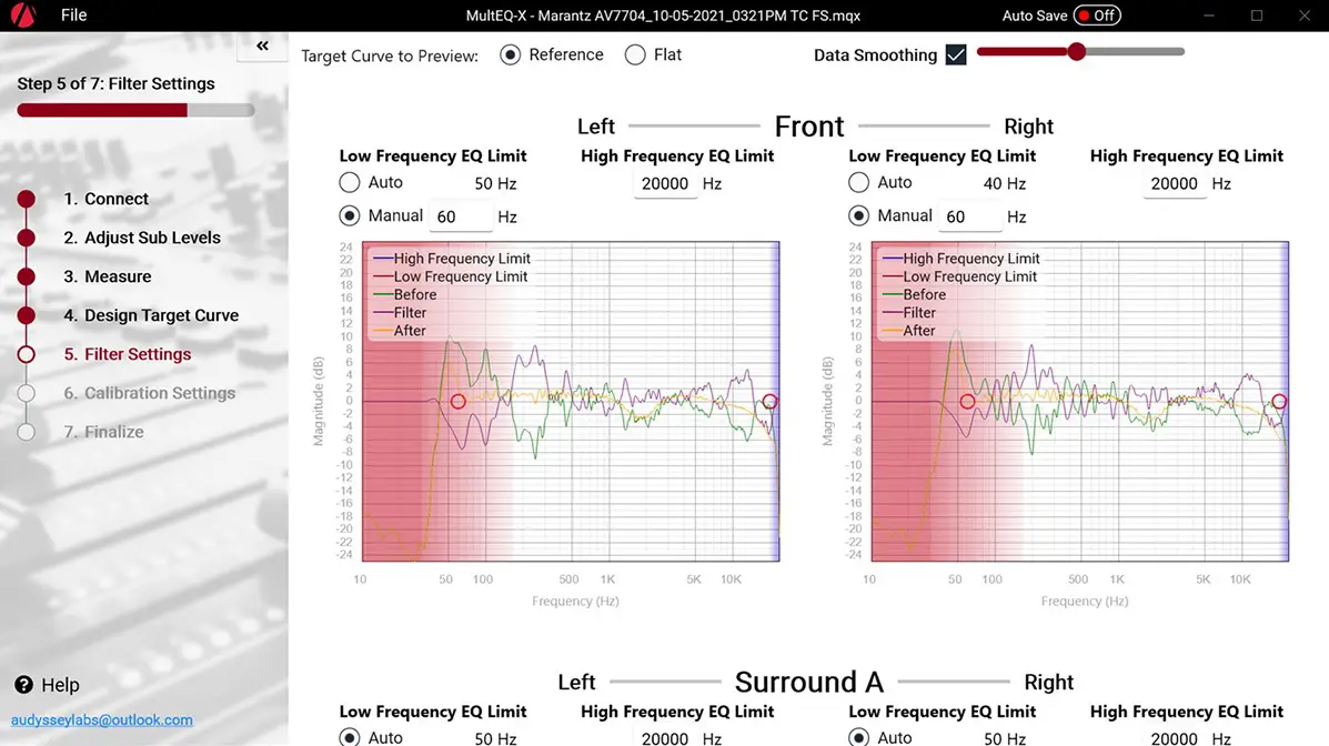 AUDYSSEY MultEQ-X PC Application-PRODUCT