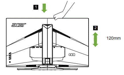 27 Acer XZ271U LCD Monitor fig-2