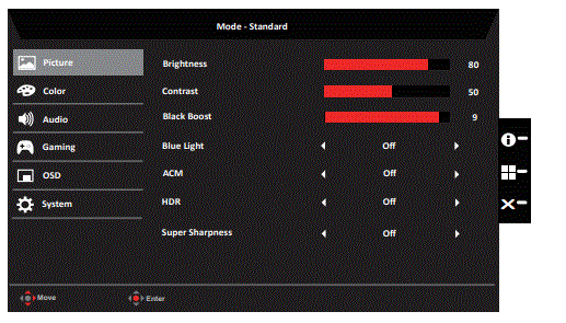 27 Acer XZ271U LCD Monitor fig-20