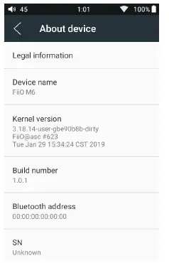 FiiO M6 Music Player FIG-18