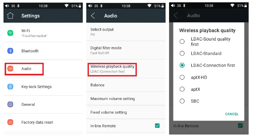 FiiO M6 Music Player FIG-6