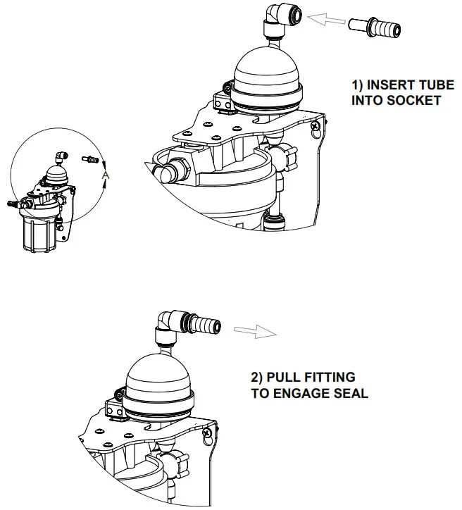 guzzle H2O STEALTH 10 Built In UV and Carbon Block Water Purification System - fig 9