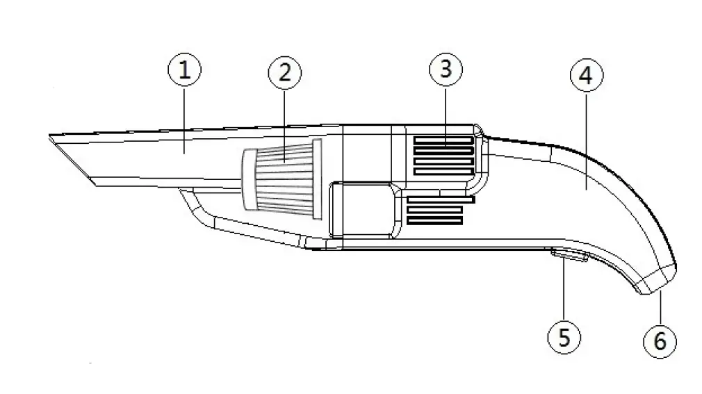 KOBOT CL-108 Portable Cordless Handheld Vacuum 1