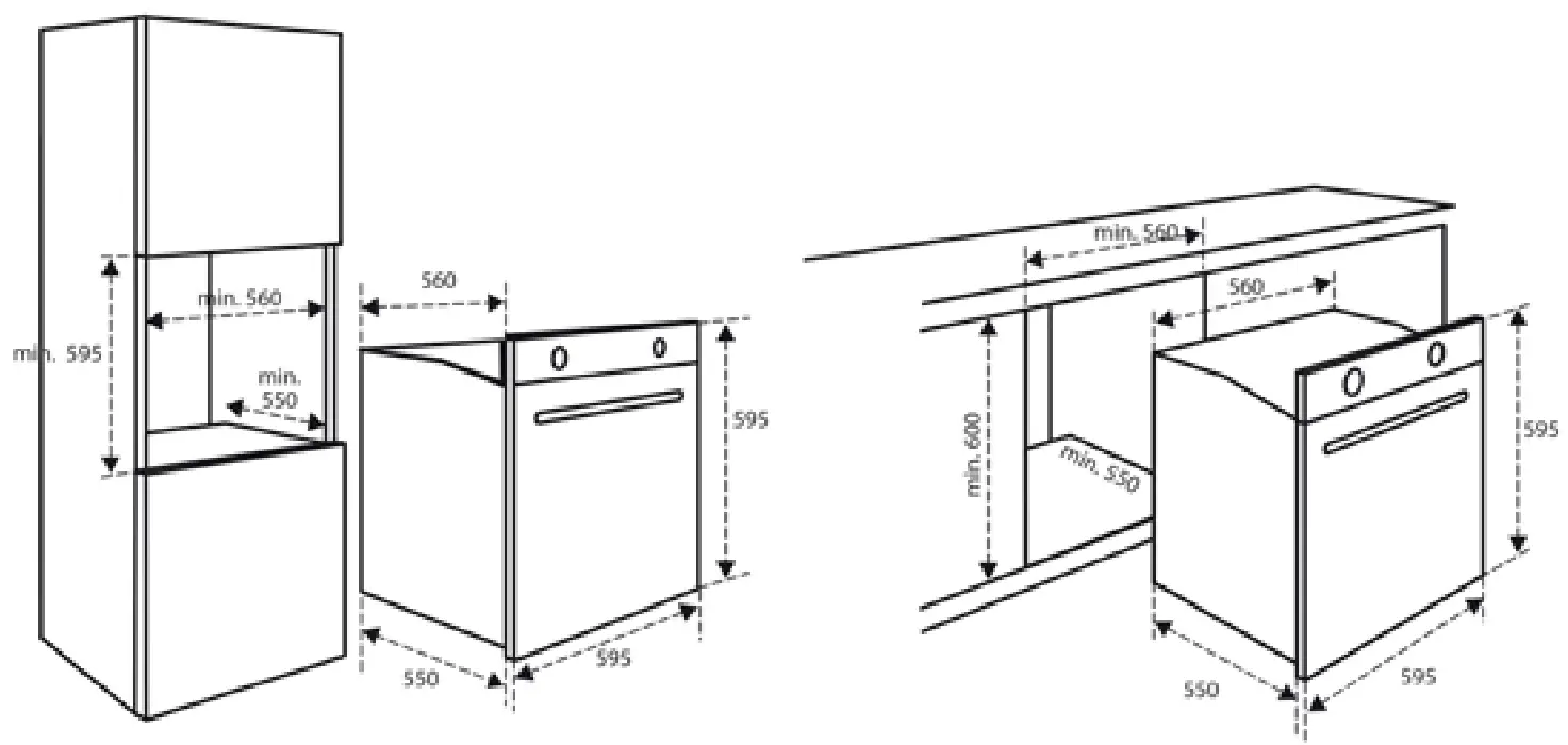 INVENTUM IOH6070RK-02 Built In Oven - THE APPLIANCE
