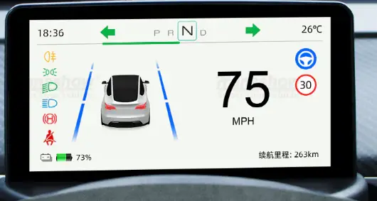 Hansshow-3-Y 5.16-Inch-Mini-Dash-Screen-PRODUCT