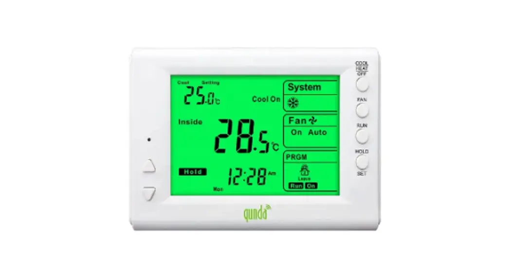 Mechdoc Qd-hvac10 Programmable Thermostat Instruction Manual