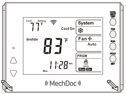 MechDoc QD-HVAC10 Programmable Thermostat - fig 31
