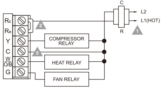 MechDoc QD-HVAC10 Programmable Thermostat - fig 5
