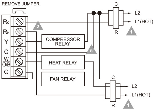 MechDoc QD-HVAC10 Programmable Thermostat - fig 6