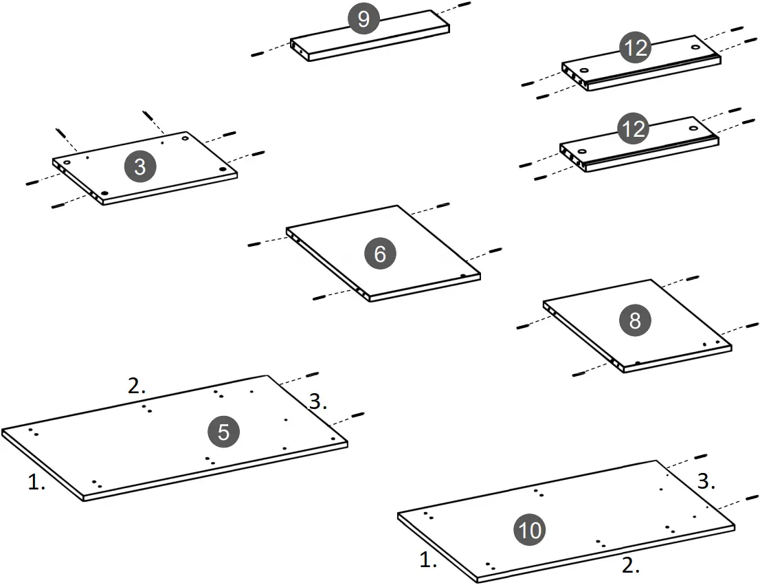 TECHNI MOBILI RTA-954D - ASSEMBLY C1