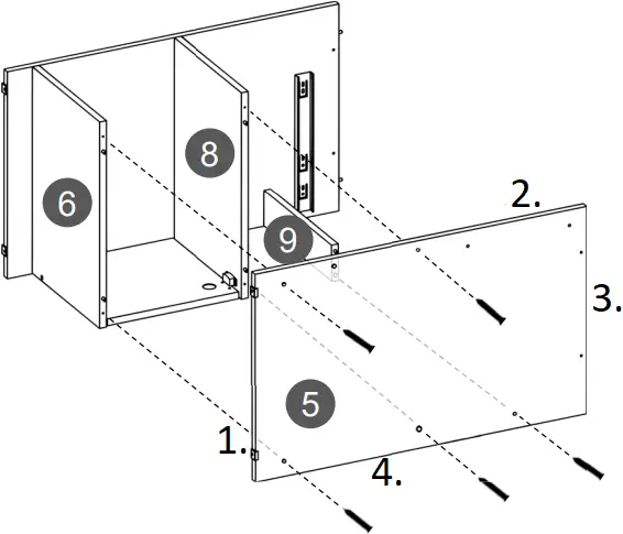 TECHNI MOBILI RTA-954D - ASSEMBLY C12