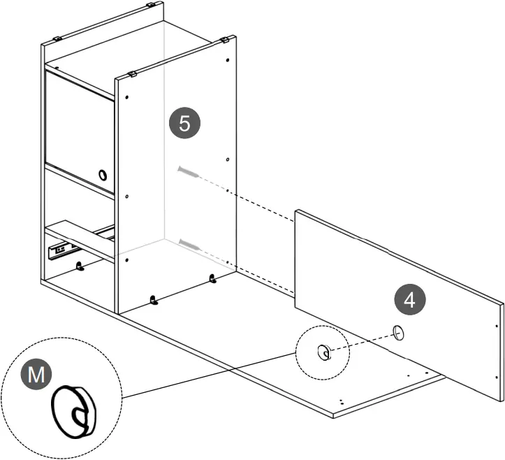 TECHNI MOBILI RTA-954D - ASSEMBLY C14