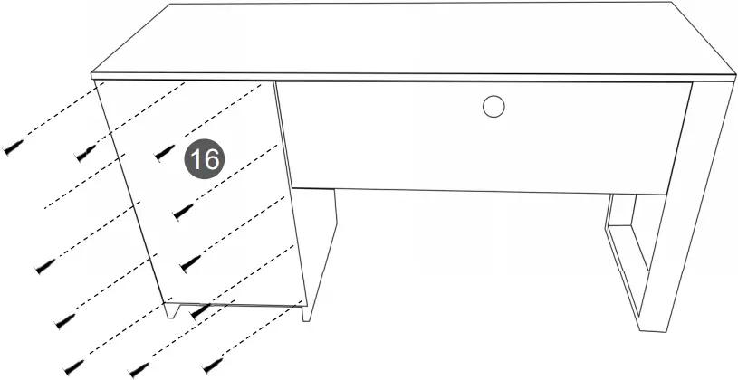 TECHNI MOBILI RTA-954D - ASSEMBLY C17
