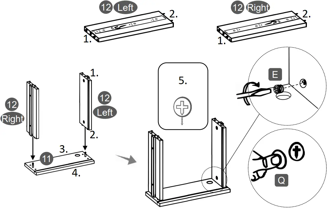 TECHNI MOBILI RTA-954D - ASSEMBLY C18