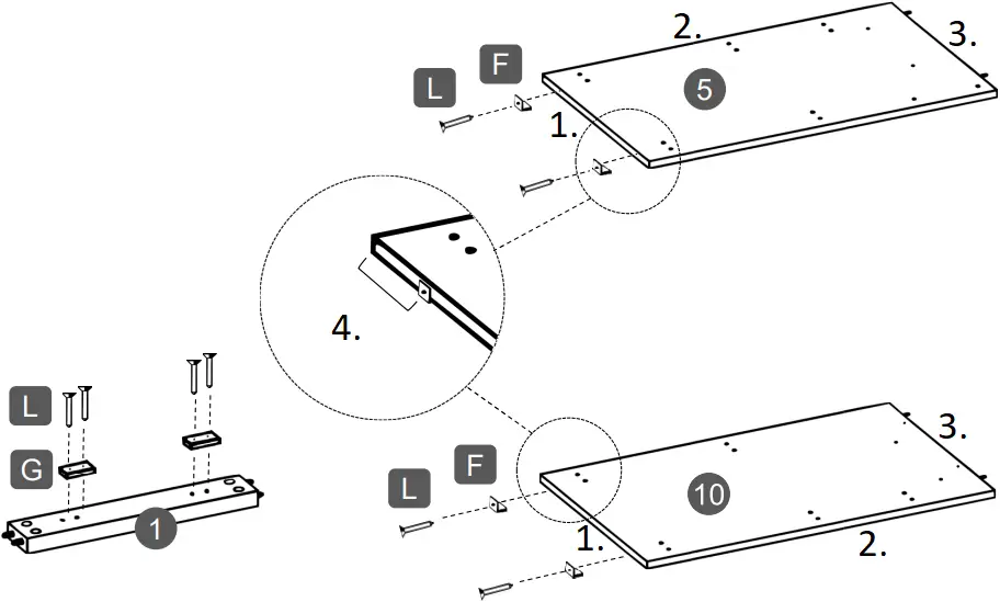 TECHNI MOBILI RTA-954D -ASSEMBLY C3