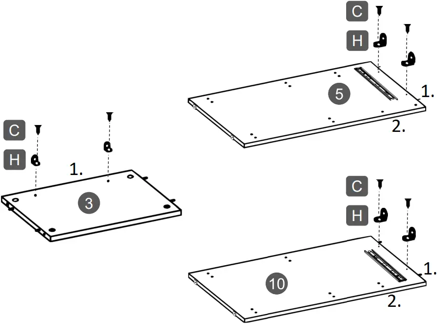 TECHNI MOBILI RTA-954D - ASSEMBLY C7