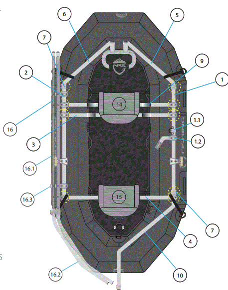 NRS-SLIPSTREAM-96-Fishing-Raft-Package-fig-1