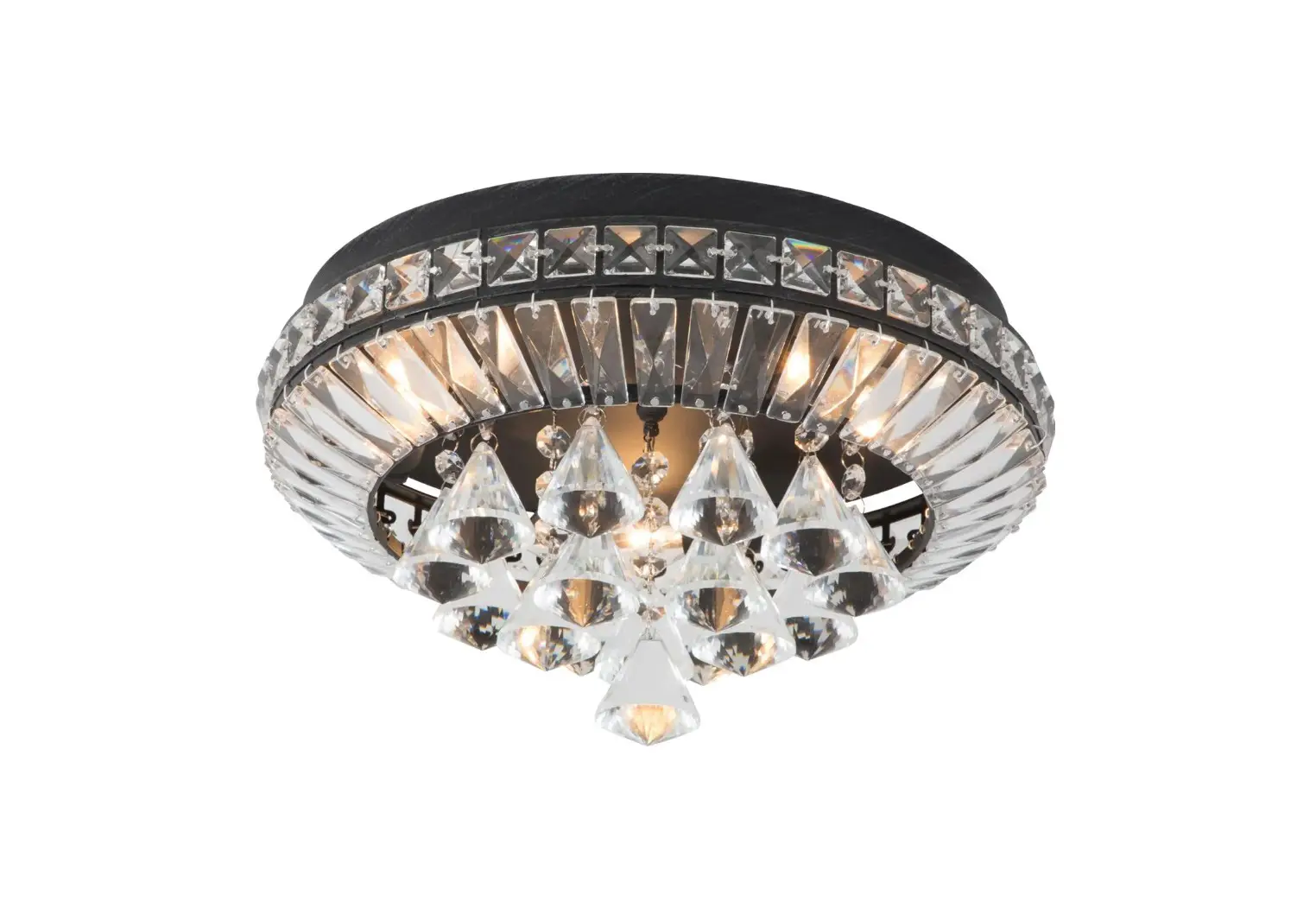 4modernhome 19180-3br Maxax 3 Light 13 Inch Crystal Chandeliers Light User Manual