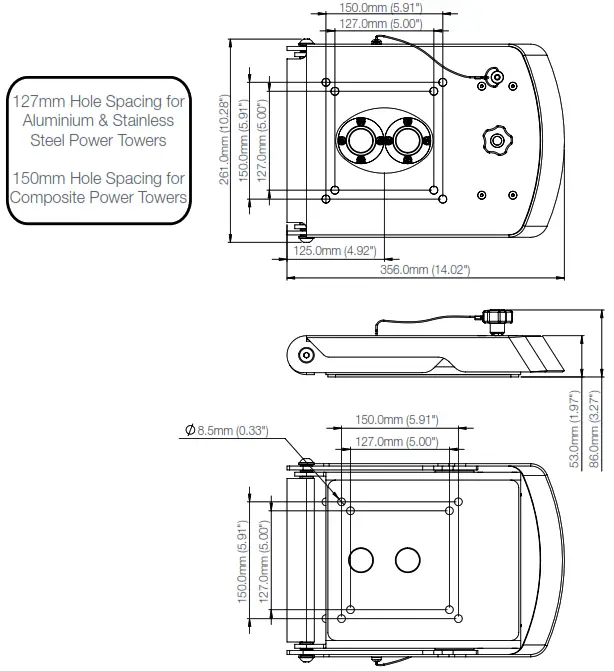 SCANSTRUT HS 02 PowerTower Hinge System - Description