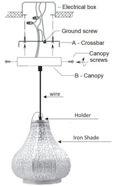River OF GOODS 20965 Ingrid 12 Inch 1 Light Antique Silver Metal Pendant Lamp - Overview 1