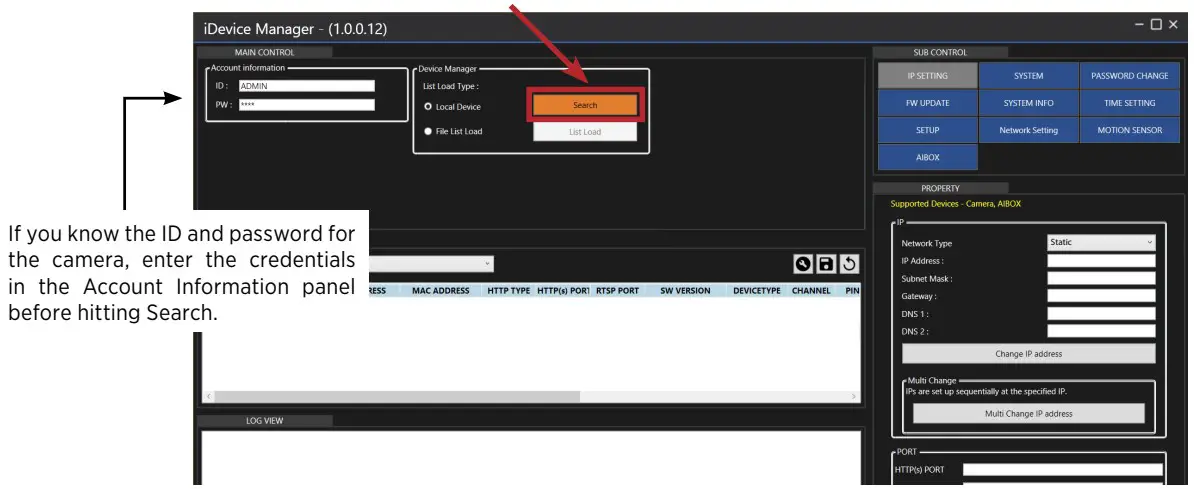Launch iDevice Manager