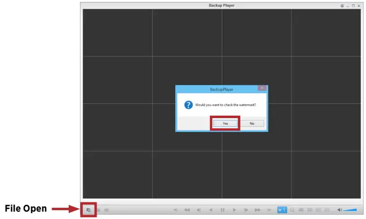 Viewing Backup Files