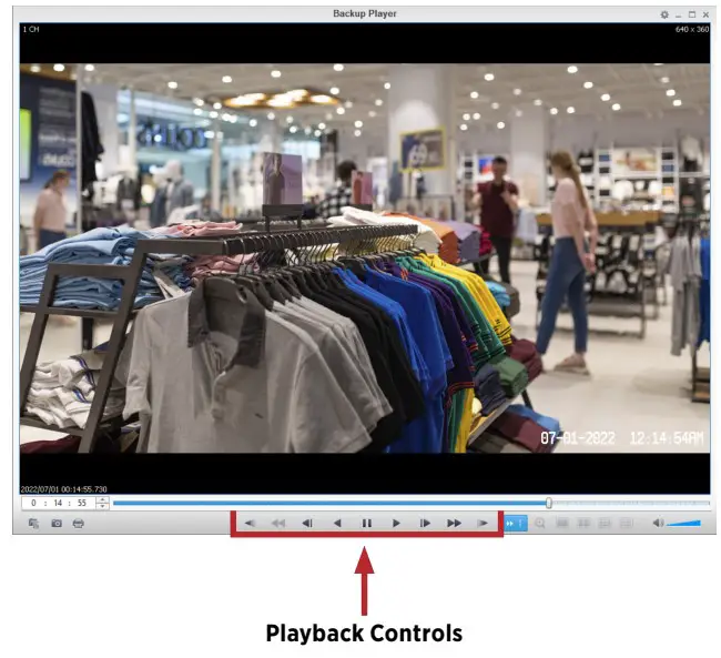 Viewing Backup Files