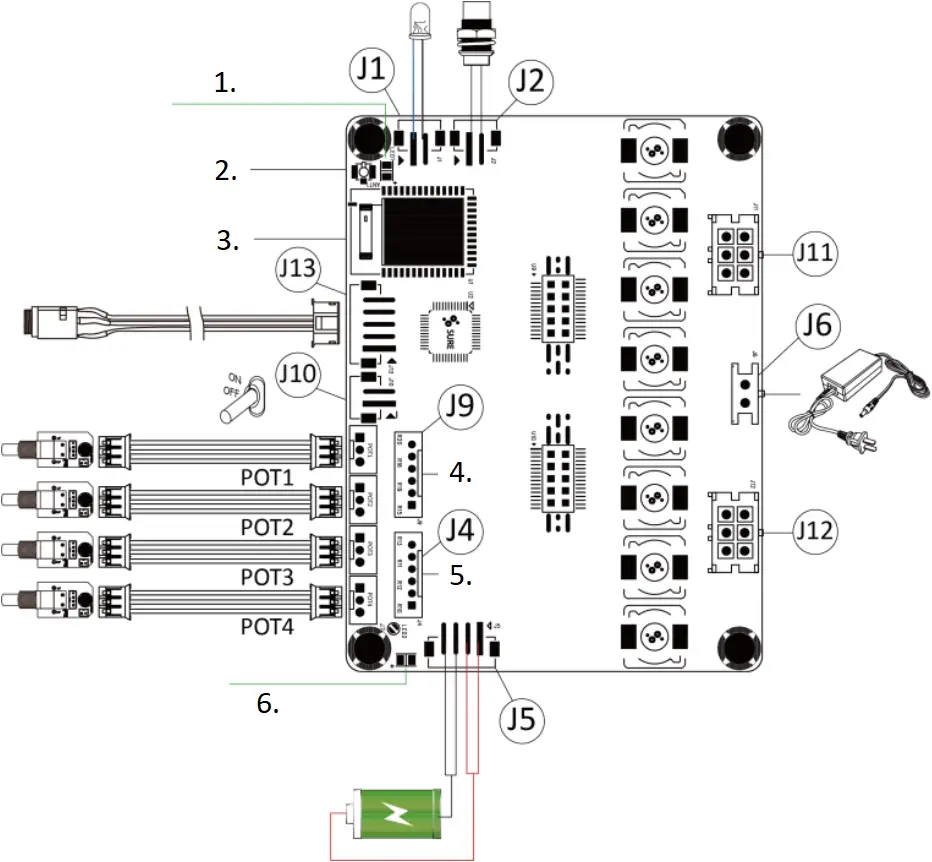 WONDOM JAB Series - Connections